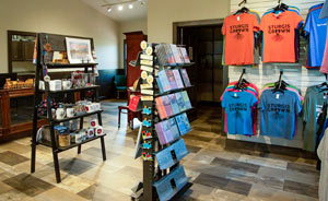 The Gift Shop in the Freight House at the Sturgis Historical Museum at the Depot