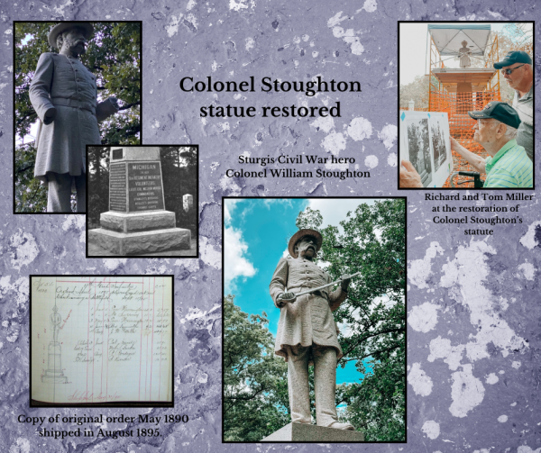 Col. William Stoughton Statue Restored | Sturgis Historical Museum